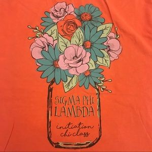 Comfort Colors Sorority Shirt: Sigma Phi Lambda